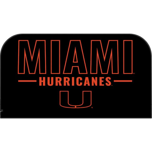 University of Miami Hurricanes Nintendo Switch 2 (2025) with Joy-Con Skin